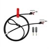Kensington ClickSafe Keyed Twin Laptop Lock - Câble de verrouillage