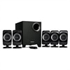 Creative Inspire T6160 - Système de haut-parleur - pour PC - Canal 5.1 - filaire - 50-watt (Totale) - noir