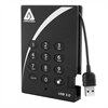 Apricorn Aegis Padlock A25-3PL128-1000 - Disque dur - 1 To - externe (portable) - 2.5 pouces - USB 3.0