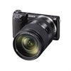 Sony NEX-5R 16.1 Mpx Appareil photo numérique compact à objectif interchangeable - Ensemble noir avec 18-200mm F3.5 - 6.3 Téléobjectif