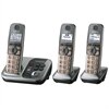 Panasonic KX-TG7733S DECT 6.0 Link à cellules par le biais de Bluetooth Answering Système de téléphone sans fil avec trois Handsets