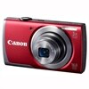 Canon PowerShot A3500IS Red 16MP Camera Bundle WiFi avec étui et ZoomPlus 10X