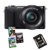 Sony NEX3N 16.1 MP Bundle interchangeables Compact Camera Lens avec 16-50mm Objectif zoom motorisé, 16GB Class 10 Carte SD et Creativity Suite photo