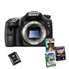 Sony A65 24.3 MP SLR numérique Bundle corps avec la classe 10 de 16 Go SD Card et Creativity Suite photo