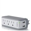 Belkin Inc à 3 prises 550VA 120 V Mini parasurtenseur avec ports USB - 2.1 AMP