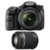 Sony Alpha SLTA58K 20.1 MP DSLR et 18-55mm Bundle avec 55-200mm Zoom objectif