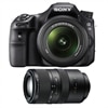 Sony Alpha SLTA58K 20.1 MP DSLR et 18-55mm Bundle avec 70-300mm Zoom objectif