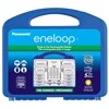 Panasonic eneloop K-KJ17MCC82A - Chargeur de batterie - 4xAA/AAA - batteries fournies : 8 x AA NiMH 2000 mAh - avec 2 piles AAA NiMH