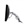 Ergotron MX Desk Mount LCD Arm - Kit de montage ( bras articulé, fixation par pince pour bureau, montage par passe-câble ) pour Écran LCD - aluminium - aluminium poli - Taille d'écran : jusqu'à 30 pouces - Interface de montage : 100 x 100 mm, 75 x 75 mm, 200 x 200 mm, 200 x 100 mm