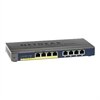 NETGEAR ProSafe GS108P 8-port 10/100/1000 Gigabit Switch with 4-port PoE - Commutateur - 8 x 10/100/1000 - Ordinateur de bureau - PoE - Tension CC