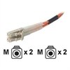 Belkin - Cordon de raccordement - LC/PC multimode (M) - LC/PC multimode (M) - 10 m - fibre optique - 50 / 125 microns - OM2 - orange - B2B