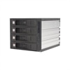 StarTech.com 4 Drive 3.5in Trayless Hot Swap SATA Mobile Rack Backplane - Compartiment pour lecteur de support de stockage - 3.5" - noir
