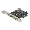 StarTech.com 5 Port PCI Express USB 2.0 Adapter Card - Adaptateur USB - PCIe - USB, Hi-Speed USB - 5 ports - pour P/N: SAT3510U2VGB, SAT3510U2V, FCREADHC