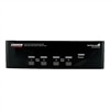 StarTech.com StarView 4 Port DVI VGA Dual Monitor KVM Switch USB with Audio & USB 2.0 Hub - Commutateur écran-clavier-souris/audio/USB - USB - 4 x KVM / audio / USB - 1 utilisateur local - Ordinateur de bureau