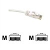 C2G Cat6 550MHz Snagless Patch Cable - Cordon de raccordement - RJ-45 (M) - RJ-45 (M) - 15 m - CAT 6 - Moulé, Toronné, Sans crochet, blindé - blanc