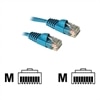 C2G Enhanced Cat5E 350MHz Snagless Patch Cable - Cordon de raccordement - RJ-45 (M) - RJ-45 (M) - 20 m - CAT 5e - Moulé, Toronné, Sans crochet, blindé - bleu