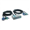 D-Link DKVM 2KU - Switch KVM / USB - PS/2 - 2 x KVM / USB - 1 utente locale - desktop