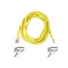Belkin High Performance - Cavo patch - RJ-45 (M) - RJ-45 (M) - 2 m - UTP - CAT 6 - modellato, antigroviglio - giallo - per Omniview SMB 1x16, SMB 1x8; OmniView SMB CAT5 KVM Switch