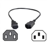 C2G Computer Power Cord Extension - Prolunga alimentazione (250 VCA) - IEC 320 (EN 60320) C13 - IEC 320 (EN 60320) C14 - 3 m