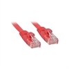 C2G Enhanced Cat5E 350MHz Snagless Patch Cable - Cavo patch - RJ-45 (M) - RJ-45 (M) - 50 cm - CAT 5e - modellato, a più fili intrecciati, antigroviglio, con fascetta di fissaggio - rosso