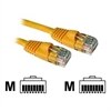 C2G Enhanced Cat5E 350MHz Snagless Patch Cable - Cavo patch - RJ-45 (M) - RJ-45 (M) - 20 m - CAT 5e - modellato, a più fili intrecciati, antigroviglio, con fascetta di fissaggio - giallo
