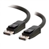 C2G DisplayPort 1.1 Cable with Latches - Cavo DisplayPort - DisplayPort (M) - DisplayPort (M) - 2 m ( DisplayPort 1.1 ) - inchiavardato - nero