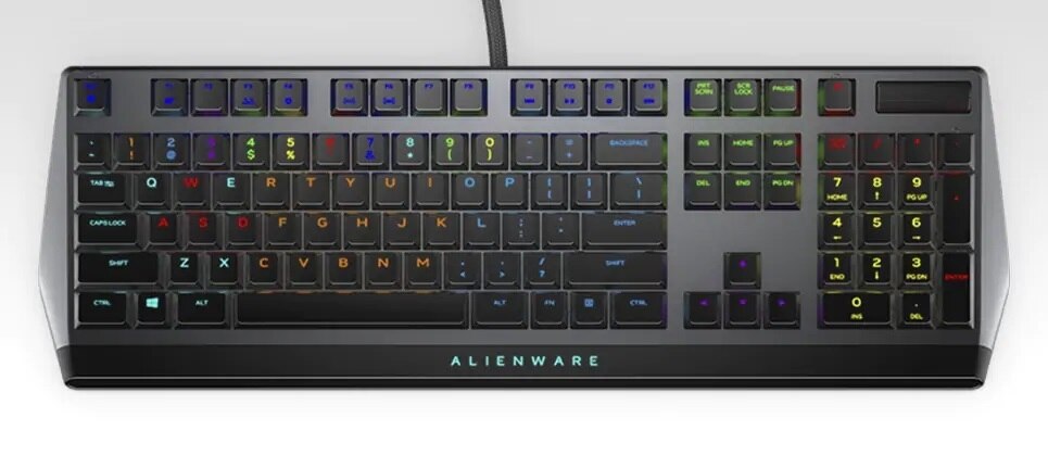 Alienware Gaming Keyboard: AW510K + Dual Mode Mouse: AW610M Alienware Gaming Keyboard: AW510K + Dual Mode Mouse: AW610M