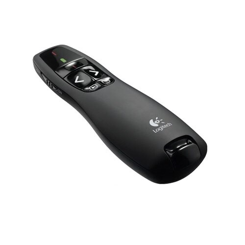 Logitech R400 Wireless Presenter - Red Laser