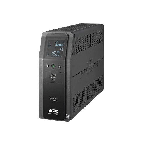 APC Back-UPS Pro BR UPS AC 120 V 900 Watt 1500 VA USB - Black