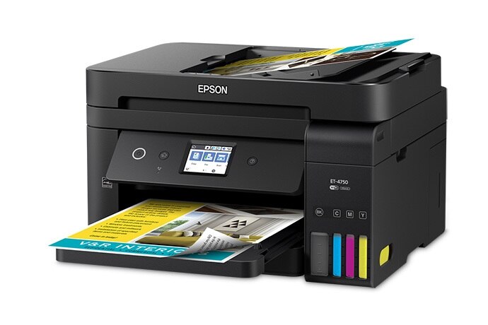 EPSON WorkForce ET-4750 EcoTank All-In-One Printer EPSON WorkForce ET-4750 EcoTank All-In-One Printer