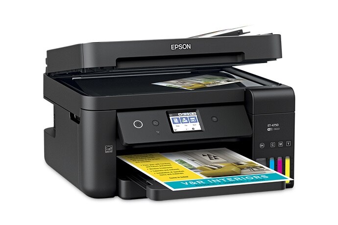 EPSON WorkForce ET-4750 EcoTank All-In-One Printer EPSON WorkForce ET-4750 EcoTank All-In-One Printer