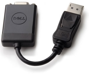 Imagen del adaptador Dell de DisplayPort a VGA