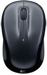 Photo de la souris sans fil M325 argent foncé de Logitech