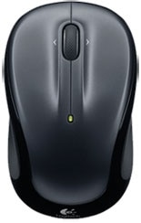 Logitech M325 Wireless Mouse - Dark Silver Product Shot