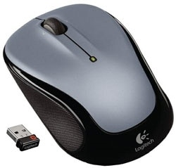 Logitech M325 Wireless Mouse - Light Silver Product Shot