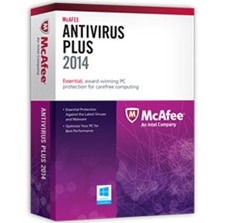 McAfee MAV14EBF3RAA AntiVirus Plus 3PC 2014