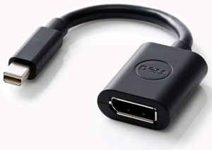 Dell Adapter - Mini DisplayPort to DisplayPort Product Shot