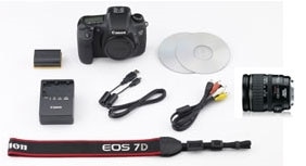 Canon 3814B010 EOS 7D Digital SLR Camera with 28-135 mm Lens Product Shot