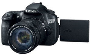 Canon EOS 60D Digital SLR Camera with EF-S 18-135mm IS Lens Product Shot