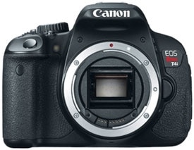 Canon Rebel T4i EOS Digital SLR Camera Product Shot