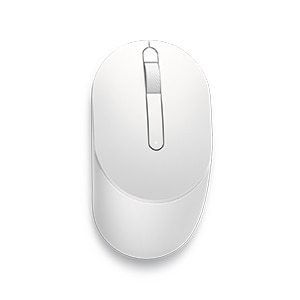  Mouse y teclado inalámbricos Dell Pro: KM5221W blanco - Inglés 