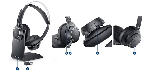 Auriculares estéreo Dell Pro WH7022 (Blazer)