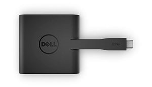 Dell Adapter - USB-C to HDMI/VGA/Ethernet/USB 3.0 Product Shot