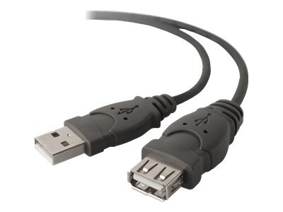 Belkin Components 4 pin USB Male Female Pro Series USB Extension Cable 3 ft F3U134b03