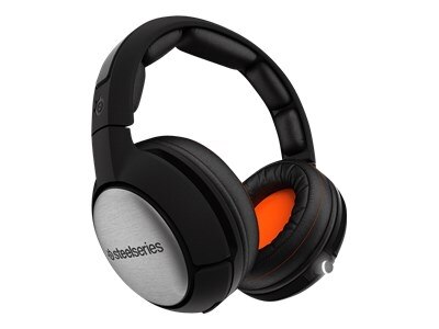 SteelSeries Siberia 840 Headset full size wireless Bluetooth glossy matte black 61232