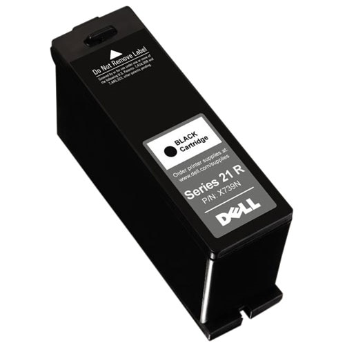 Dell Regular Use Standard Yield Black Cartridge Series 21R for P513w P713w V515w V715w V313 V313w All In One Printers T093N