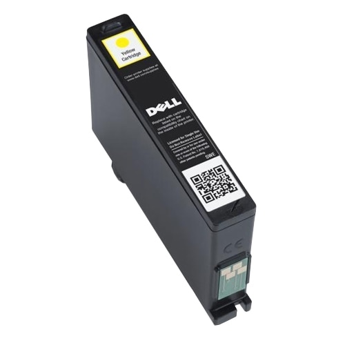 Dell Single Use Standard Capacity Yellow Ink Cartridge for V525w V725w All in One Wireless Inkjet Printer 4W8HJ