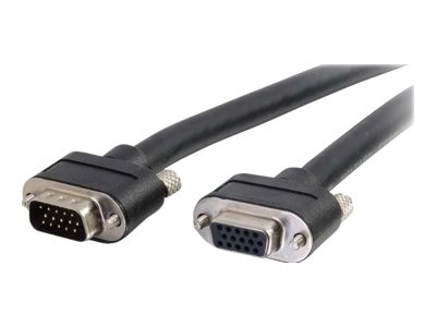 CablesToGo C2G Select 10ft Select VGA Video Extension Cable M F In Wall CMG Rated VGA extension cable 10 ft 50238
