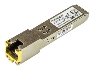 Startech.COM Cisco Compatible Gigabit RJ45 Copper SFP Transceiver Module SFP mini Gbic transceiver module Gigab... GLCTSTTAA