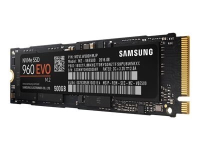 Samsung 960 EVO MZ V6E500BW solid state drive 500 GB PCI Express 3.0 x4 NVMe